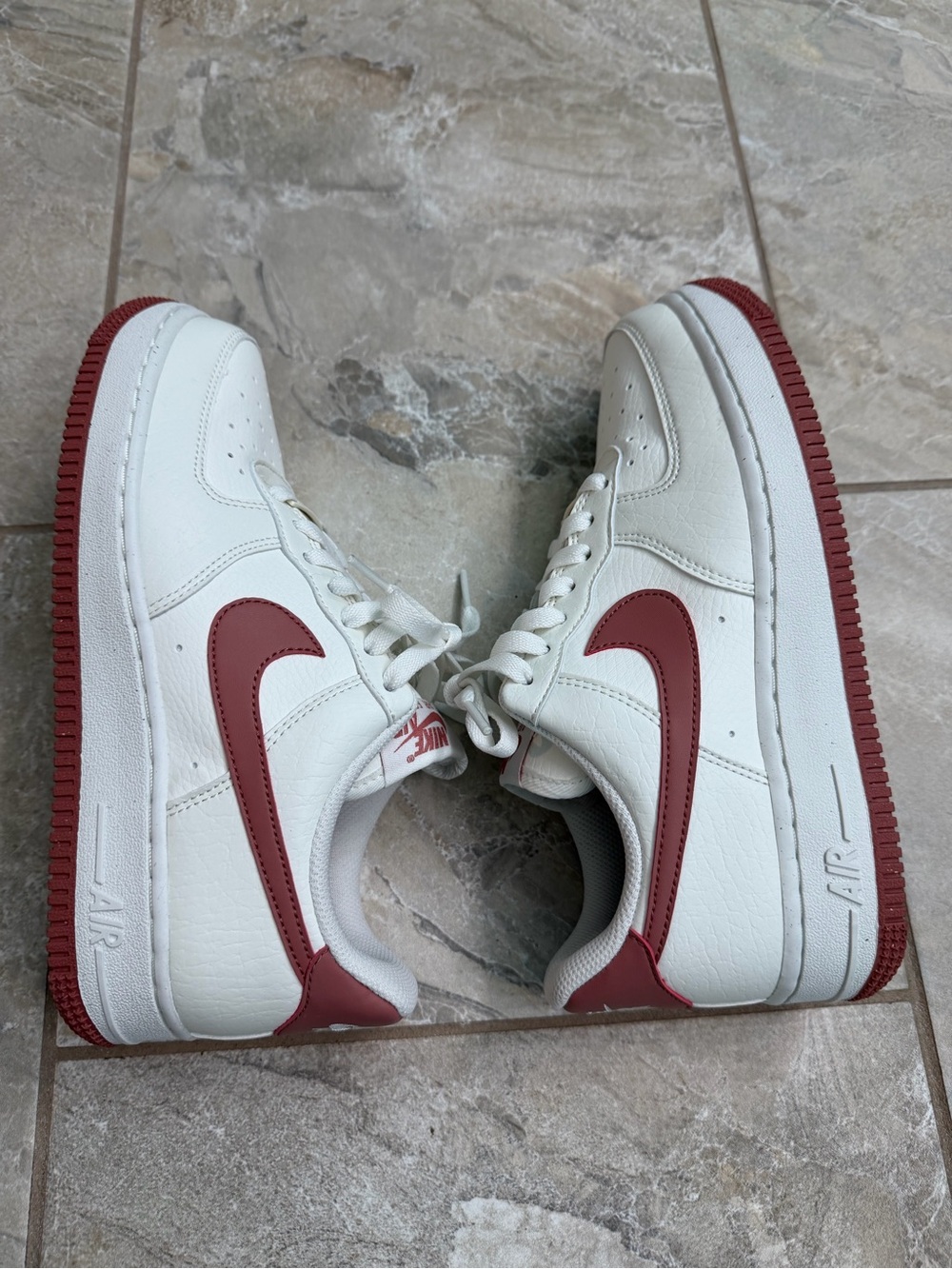 Nike Air Force 1 Low ‘07 Next Nature Women’s Sneakers Sail Canyon Pink Size 7 - Picture 7 of 9